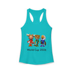 Camiseta sin mangas racerback ideal para mujer