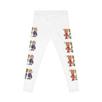 Leggings festivos para mujer. Estampado de Mascotas Mundialistas.