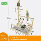 Plataforma de entrenamiento de escalada para loros, de pimienta de Sichuan.