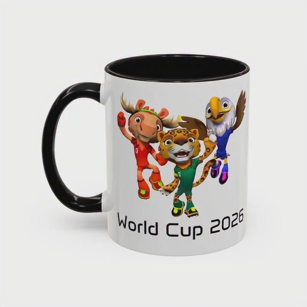 Taza de café conmemorativa del Mundial, para los aficionados al fútbol.