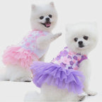 Ropa para mascotas, de mezclilla diseño de princesa.