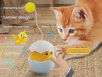 Juguete eléctrico para gatos, interactivo que hace sonidos, momentos divertidos de maullido.